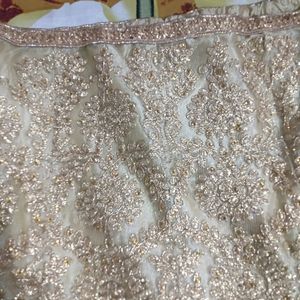 Gold Embroidered Lehenga Choli Set