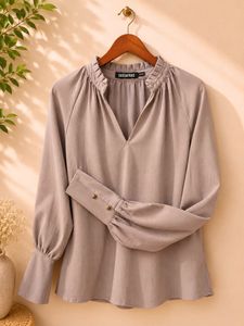 Stylish Pinkish nude Formal Top