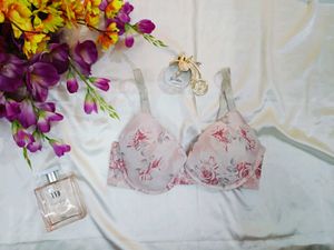 🇳🇿💫🎀Floral Print Padded Bra