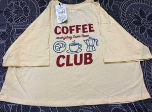 Coffee Club Graphic Tee 💛
