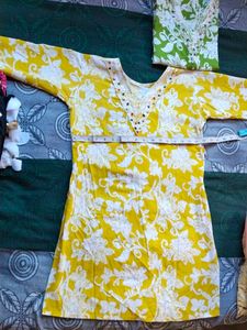 pack of 2  Floral Kurta