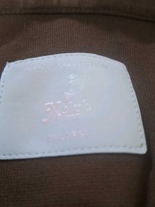 Men's Brown Pocket Shirt