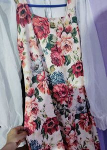 Chic Floral Print Maxi Dress