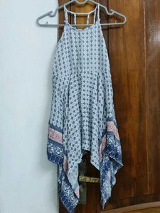 Patterned Flowy Top