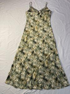 Floral Print Spaghetti Strap Dress