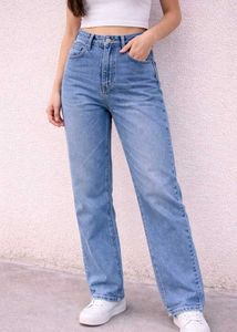Korean High-waisted Jeans