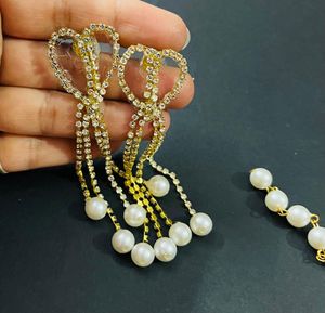 Fancy 2combo korean Earrings Party Wear