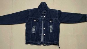 Distressed Denim Jacket