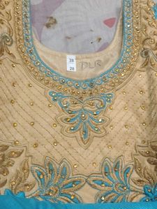 Beautiful Blue Ethnic Gown