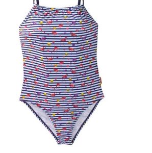 Striped Flamingo Swimsuit
