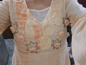 Boho Floral Embellished Kurta