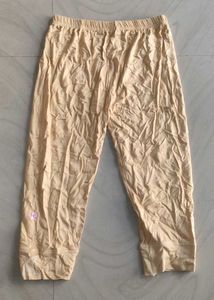 Beige Capri Leggings