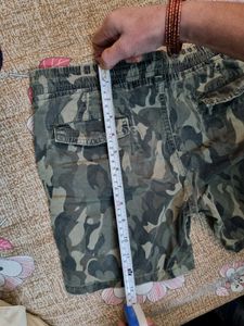 Camouflage Cargo Shorts