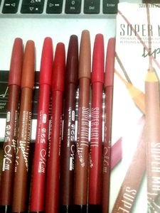 Pack Of 8 Lipliner (Super Matte)