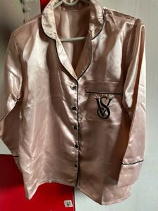 Victoria secret Satin Pajama Set - Blush Pink