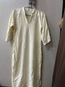 Elegant Cream Kurta Set