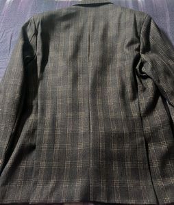 Stylish Plaid Blazer