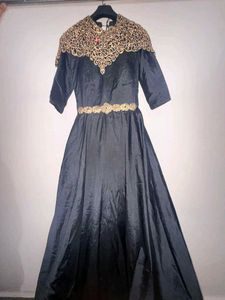 Royal Black Ethnic Dress🖤