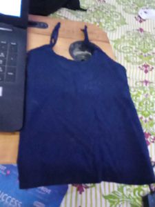 Navy Blue Camisole Top