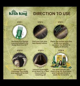6 PCS New KeshKing Cap Comb Attachment