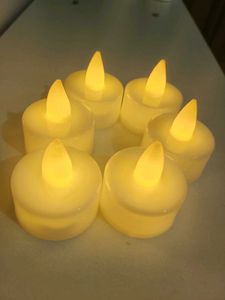 LED Flameless Tealight Candles pack 6