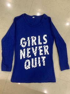 BUY 1 GET 2 - Blue Long Sleeve tshirt 4-6 YEARS