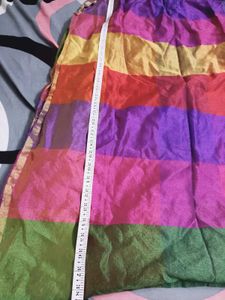 Vibrant Striped Ethnic Duppata
