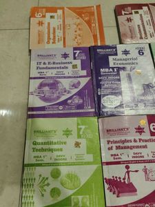 MBA 1st Semester Study Books Set