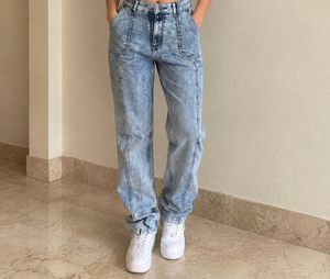 Pepe Jeans Acid Wash Denim Pants