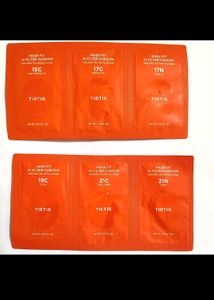 Korean tirtir ai cushion foundation trial packs
