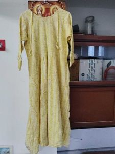 105.Embellished Yellow Kurta