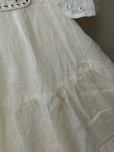 Embellished Cream Kurta