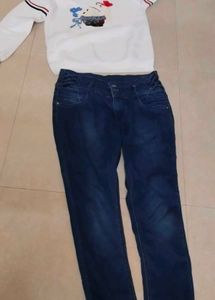Women's Dark Wash Denim Jeans