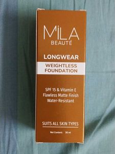 Mila Beaute Longwear Foundation