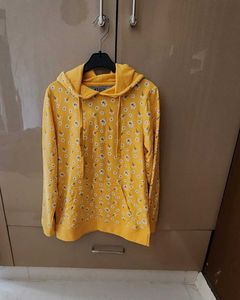 Here & Now Floral Print Hoodie