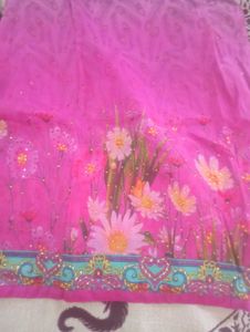Vibrant Floral Print Kurta