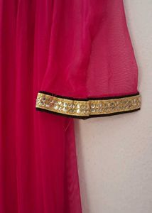 Pink Anarkali Gown