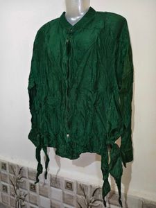 Elegant Emerald Green Crushed