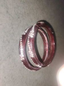 Sparkling Gemstone Bangles