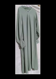 Elegant Green Abaya