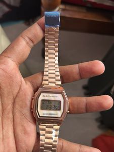 Casio Rose Gold Digital Watch