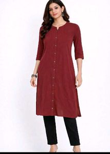 Burgundy Tunic Top