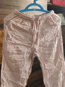 Urbanic Peach Casual Capri Pants