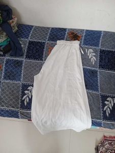 White Wide Leg Palazzos