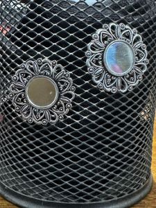 Intricate Filigree Mirror Earrings