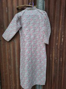 Stylish Printed Cotton Kurta