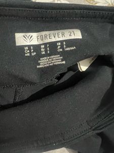Black sports wear top  wd shorts