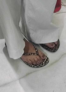 Leopard Print Flip Flops🎀
