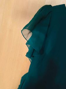 Elegant Emerald Green Dress