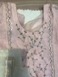 Elegant Pink Kurta Set with Dupatta